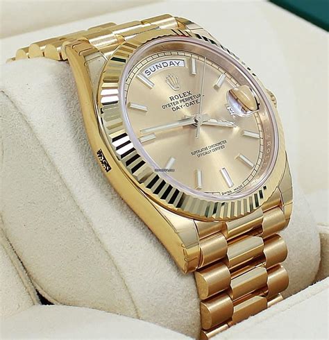 rolex mens president day date watch|pre owned Rolex president 40mm.